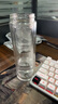 希諾抗菌玻璃杯雙層商務(wù)辦公車載水杯男高檔泡茶杯子XN-9607K 410mL 曬單實(shí)拍圖