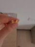CRD克徠帝黃金耳釘葫蘆碎碎冰足金999耳釘實(shí)心5G耳環(huán)節(jié)日禮物 1.8g|大版|HE00196 曬單實(shí)拍圖