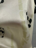 ubras流光滿印涼感翻領(lǐng)家居服套裝睡衣短袖短褲奶團(tuán)熊貓（白）M 曬單實拍圖