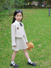 PureShare蓬紗館 女童學(xué)院風(fēng)套裝2025春夏新款兒童jk套裝女孩春裝 鬼馬少女短袖襯衫 110 曬單實(shí)拍圖