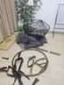 子木雅居吊籃吊椅陽(yáng)臺藤椅室內家用秋千搖搖椅吊床網(wǎng)紅鳥(niǎo)巢搖籃椅可坐可躺 雙人至尊細藤黑色(腳踏+豪華小禮包) 曬單實(shí)拍圖