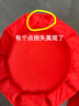 惠尋 京東自有品牌 福袋聚寶盆換鞋凳家用坐凳卡通腳凳客廳可愛小凳子 紅色-平安喜樂 曬單實拍圖
