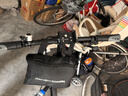 大行（DAHON）折疊自行車配件P8K3騎行手機(jī)支架公路車山地車把立安裝拍攝導(dǎo)航 把立款支架【黑色】 曬單實(shí)拍圖