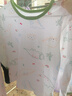 迷你木木屋兒童睡衣夏季男女童純棉家居服套裝寶寶空調(diào)服 彩色恐龍 100cm  曬單實(shí)拍圖