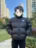 久潤北面1996北面羽絨服美版700蓬松秋冬戶外防風情侶保暖加厚經(jīng)典男女款 短款黑色 S 身高160-170 體重100斤-120斤 曬單實拍圖