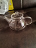 加厚透明小茶壺高硼硅耐熱玻璃茶壺新中式功夫茶具耐高溫 功夫小茶壺260ml1個 曬單實拍圖