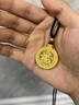 蒂蔻（Tico）黃金吊墜足金999古法金十二生肖八大守護(hù)神吊墜送女友老婆禮物 阿彌陀佛-生肖豬/狗守護(hù)神 金重16.5g多退少補(bǔ) 曬單實(shí)拍圖