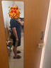 美津濃（MIZUNO）短袖t恤男士涼感冰絲夏季薄款戶(hù)外青年速干衣 藏青色【2104】 2XL 曬單實(shí)拍圖