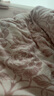 無(wú)印良品A類(lèi)雕花絨四件套牛奶絨冬季加厚保暖1.5/1.8米雙人床上用品套件床單 被套200*230cm 曬單實(shí)拍圖