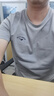 七匹狼男士短袖T恤涼感科技休閑衣服男裝立體狼頭上衣打底衫服飾 曬單實(shí)拍圖