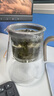 尚明玻璃內膽磁旋飄逸杯泡茶壺茶水分離過濾沖茶具套裝家用辦公沏茶壺 【強烈推薦】恒溫寶+金灰色 800ml 曬單實拍圖
