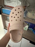 卡駱馳（crocs）洞洞鞋男女 經(jīng)典泡芙Clog一腳蹬穿沙灘鞋涼拖鞋 207521-6UR M5W7 曬單實(shí)拍圖