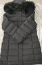 NEPA耐葩秋冬女士羽絨服中長款簡約可脫卸帽羽絨夾克7I82054 黑色 M 170/92A 曬單實拍圖