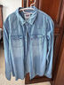 李維斯（Levi's）童裝兒童長(cháng)袖襯衫男童牛仔襯衣秋季上衣男女童牛仔襯衫外套 曬單實(shí)拍圖