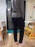斯凱奇（Skechers）褲子男士秋季休閑運動長褲健身百搭衛(wèi)褲潮流L224M067 曬單實拍圖
