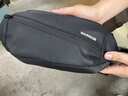 回力（Warrior）男士斜挎包大容量單肩包輕便隨身背包休閑運動(dòng)通勤旅行胸包磁吸扣 黑色【磁吸扣+透氣背墊+鑰匙扣】 曬單實(shí)拍圖