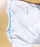 kawasaki川崎兒童羽毛球服套裝夏款運(yùn)動(dòng)速干短袖T恤訓(xùn)練服A4806 白黑 160  曬單實(shí)拍圖
