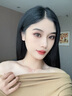萱子（SHINE）飾品心心相印銀飾碎鉆玫瑰金項(xiàng)鏈 項(xiàng)鏈 5.6克 44cm 曬單實(shí)拍圖