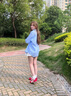 CAMILA KSENIA小c&k德訓鞋女2025新款夏季運動(dòng)鞋百搭平底板鞋真皮阿甘鞋子 紅色 38 曬單實(shí)拍圖