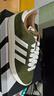 adidas「面包鞋」GRAND COURT BASE 00s休閑低幫板鞋男女阿迪達斯 綠色/沙漠棕/乳白色   41 曬單實拍圖