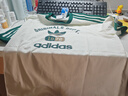 阿迪達(dá)斯 （adidas）三葉草男裝 秋季新款 OG DEPT TEE 棉質(zhì)運(yùn)動(dòng)短袖圓領(lǐng)T恤 KD6266/漢玉白 S 曬單實(shí)拍圖