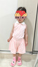 笛莎童裝女童套裝2025年夏季女寶寶時(shí)尚洋氣polo短褲套裝 粉色 100 曬單實(shí)拍圖