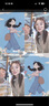 鹿依檸休閑褲女裝2025夏季新款韓版時(shí)尚百搭小個(gè)子休閑顯瘦闊腿褲子 灰色上衣+褲子 M 曬單實(shí)拍圖