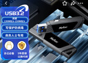 朗科（Netac）64GB USB3.2 U盤 U336寫保護(hù) 黑色 防病毒入侵 防誤刪 高速讀寫U盤 曬單實(shí)拍圖