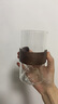 茯見玻璃杯水杯套裝家用耐熱高顏值泡茶杯咖啡杯大容量辦公室防燙杯子 【6個(gè)裝】木環(huán)觀山玻璃杯 曬單實(shí)拍圖