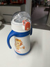 膳魔師（THERMOS）兒童水杯316l不銹鋼保溫杯寶寶水杯小學(xué)生吸管杯耐磨防摔可斜跨 麒麟320ml（帶把手） 曬單實拍圖