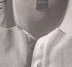 卡賓（CABBEEN）【涼感速干】抗菌短袖T恤男2024夏季新款商務(wù)休閑翻領(lǐng) 漂白色02 L /175/50 曬單實拍圖