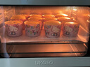 UKOEO高比克烤箱家用電烤箱烘焙小型多功能烤箱上下獨(dú)立溫控發(fā)酵功能專業(yè)烤箱D1高比克5A烤箱80S 【D1】時尚白 設(shè)計容量 32L 曬單實(shí)拍圖