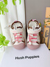 暇步士（Hush Puppies）童鞋男童涼鞋2025年夏季新款兒童女童網(wǎng)面透氣舒適溯溪軟底休閑鞋 HP5706014粉色 26 適合腳長16.3cm 曬單實拍圖