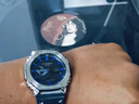 卡西歐（CASIO）手表男士G-SHOCK八王子全金屬運動電子表送男友禮物GM-B2100PC-1A 曬單實拍圖
