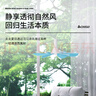 志高（CHIGO）小吊扇 小型電風(fēng)扇 小風(fēng)扇家用學(xué)生宿舍床上大風(fēng)力6頁(yè)蚊帳扇懸掛式微風(fēng)吊扇便攜小電扇 新升級-藍色款6葉 曬單實(shí)拍圖