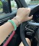 藍翠緣 翡翠手鐲a貨女士天然緬甸A貨糯冰種真玉手鐲子送媽媽女友禮物 圈口55-56【天然a貨證書(shū)+禮盒】 曬單實(shí)拍圖