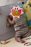 童泰（TONGTAI）嬰兒連體夏季寶寶衣服兒童外出哈衣爬服TS42X498-DS咖色80cm 曬單實拍圖