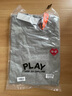 COMME DES GARCONS 川久保玲CDG play夏季新款運動潮流休閑男短袖t恤灰 L 曬單實拍圖