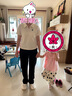 熙世界sllsky設(shè)計感半拉鏈POLO領(lǐng)T恤女短袖2025年夏季新款正肩體恤上衣 米白色 L 曬單實拍圖