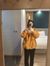 OUTDOOR PRODUCTS【黃亦玫同款】三合一沖鋒衣女羽絨內(nèi)膽秋冬防風夾克外套向日葵黃 曬單實拍圖