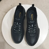 雅格獅丹（Aquascutum）男鞋秋季2025新款牛皮透氣休閑運(yùn)動鞋時尚潮流戶外跑步鞋 黑色 43 曬單實拍圖