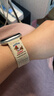添賦適用蘋(píng)果手表表帶apple iwatch s10音樂(lè )小狗編織表帶s9/8/7/6/5/SE磁吸扣ultra2表帶 酒紅色-臘腸小狗-編織磁吸扣 適用44/45/49/S10【46mm】表盤(pán) 曬單實(shí)拍圖