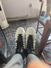 Y-3/Y3 潮牌男士時(shí)尚真皮潮流德訓(xùn)鞋低幫休閑鞋 IE5697 白+黑 JS0588 42.5 曬單實(shí)拍圖