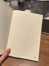 得力（deli）可定制皮面本25K96張筆記本可插筆記事本綁帶工作本子日記本文具辦公用品22215深藍(lán) 曬單實(shí)拍圖
