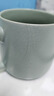尚言坊汝窯茶杯辦公會議茶杯個人泡茶杯茶水分離杯高檔陶瓷茶具喝茶杯子 曬單實拍圖