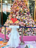 安妮優(yōu)兒兒童禮服輕奢高端女童主持人生日公主裙花童鋼琴演出服 白色  130 曬單實(shí)拍圖