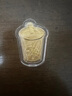 周大福藏金家半糖主義奶茶足金黃金金片(工費(fèi):0計(jì)價(jià))EOF1480 足金 約5.02g 曬單實(shí)拍圖