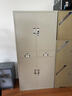 M文件柜鐵皮柜儲物柜抽屜柜鋼制辦公柜資料柜玻璃柜檔案柜憑證柜 二斗鐵文件柜（熱賣(mài)款） 0.5mm 曬單實(shí)拍圖