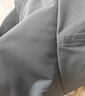 百家好（Basic House）Basic House/百家好運(yùn)動(dòng)服休閑套裝寬松上衣運(yùn)動(dòng)褲子兩件套女 黑色 M L 曬單實(shí)拍圖