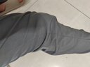 真維斯（JEANSWEST）休閑褲男夏季薄款西褲男士長褲冰絲褲涼感男生寬松直筒運動九分褲 曬單實拍圖